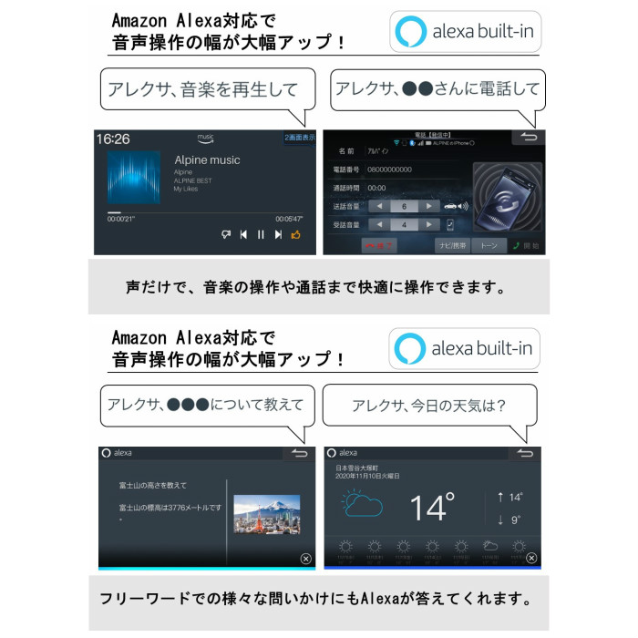 2025年モデル 最新地図 EX11NX2S-D5-1-AR アルパイン ビッグX11 シンプルモデル 11型カーナビ デリカD:5用 マイナーチェンジ後アラウンドビューモニター装着車用 | ALPINE | 03