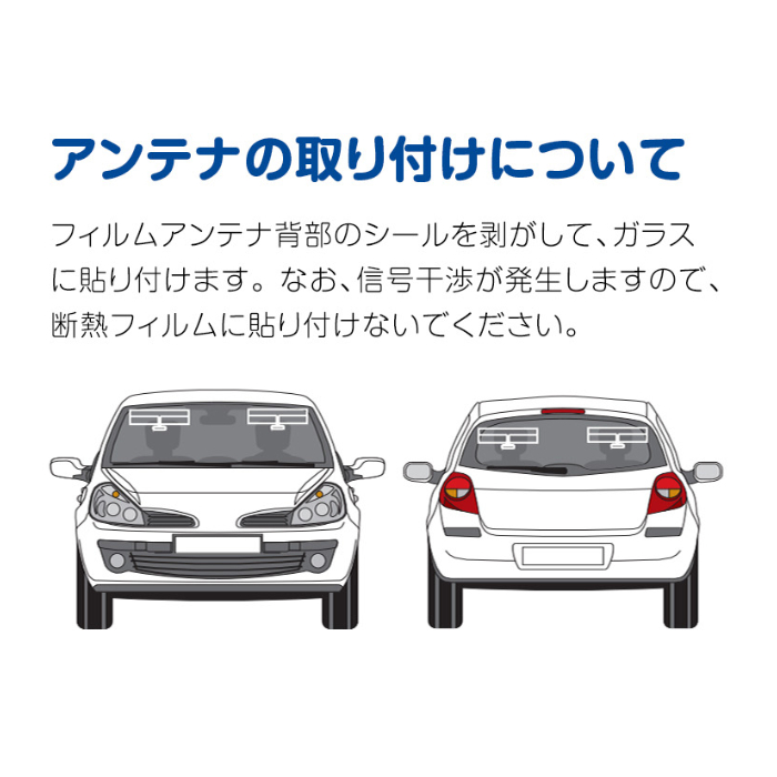 EONON 地デジチューナー V0051 4×4高感度フルセグチューナー HDMI出力