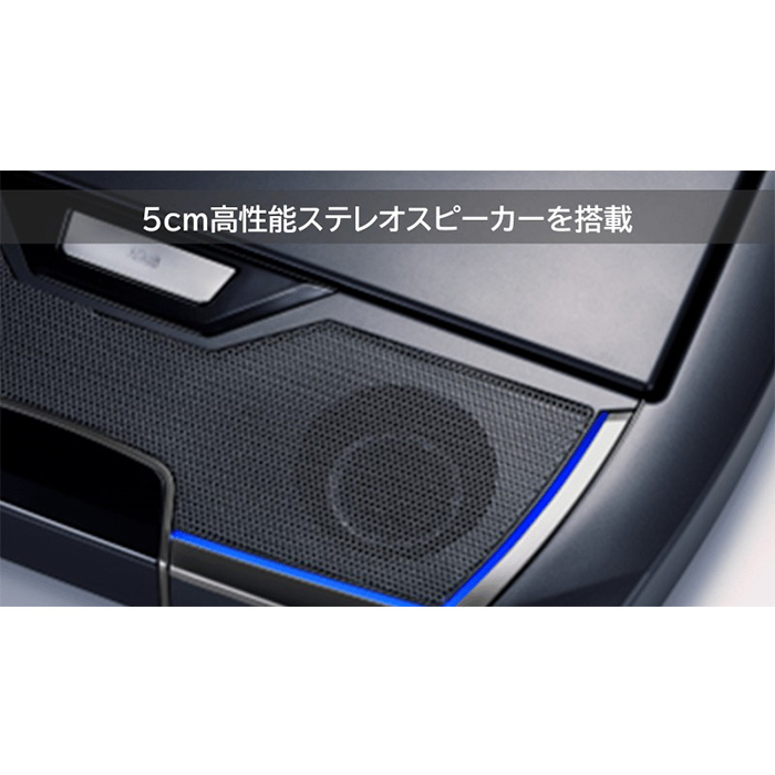 アルパイン RXH12Z-LBS-B クリアサウンド リアビジョン 12.8型WXGA/スピーカー搭載 後席モニター | ALPINE | 05