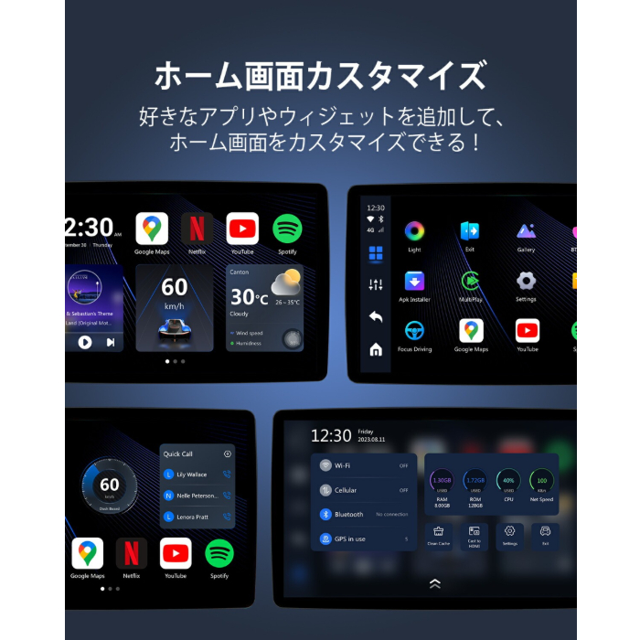 ottocast PCS46 オットキャスト OttoAibox P3 有線CarPlay搭載車用
