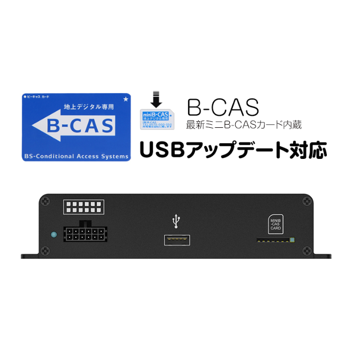 EONON 地デジチューナー V0051 4×4高感度フルセグチューナー HDMI出力