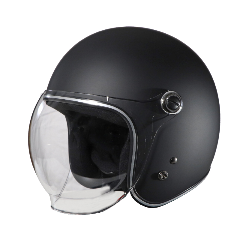 【在庫有】【送料無料】モトベース（MOTO BASE）SG・PSC規格 バイク用 シールド付 ヴィンテージ タイプ ジェットヘルメット｜MBHL-VJ01S | モトベース | 01