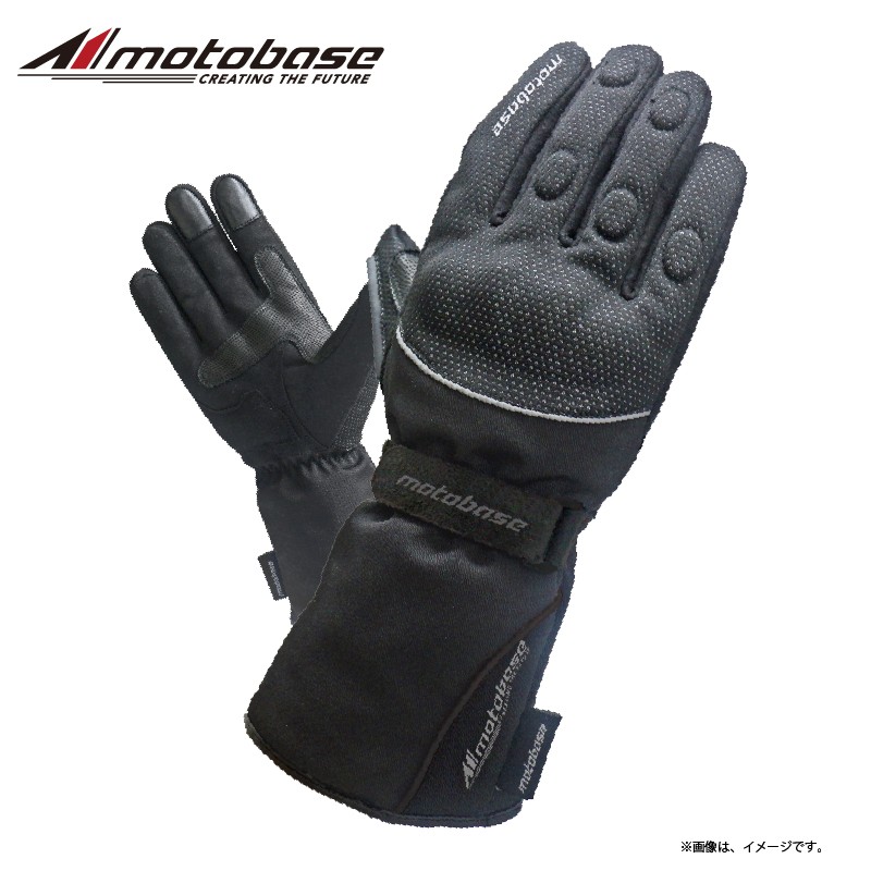 【在庫有】【送料無料】【DST】アウトレット モトベース（MOTO BASE）大人気　秋冬モデル 防寒・防水・スマホ対応 プロテクション ウインターグローブ MBWG-01 | モトベース | 01