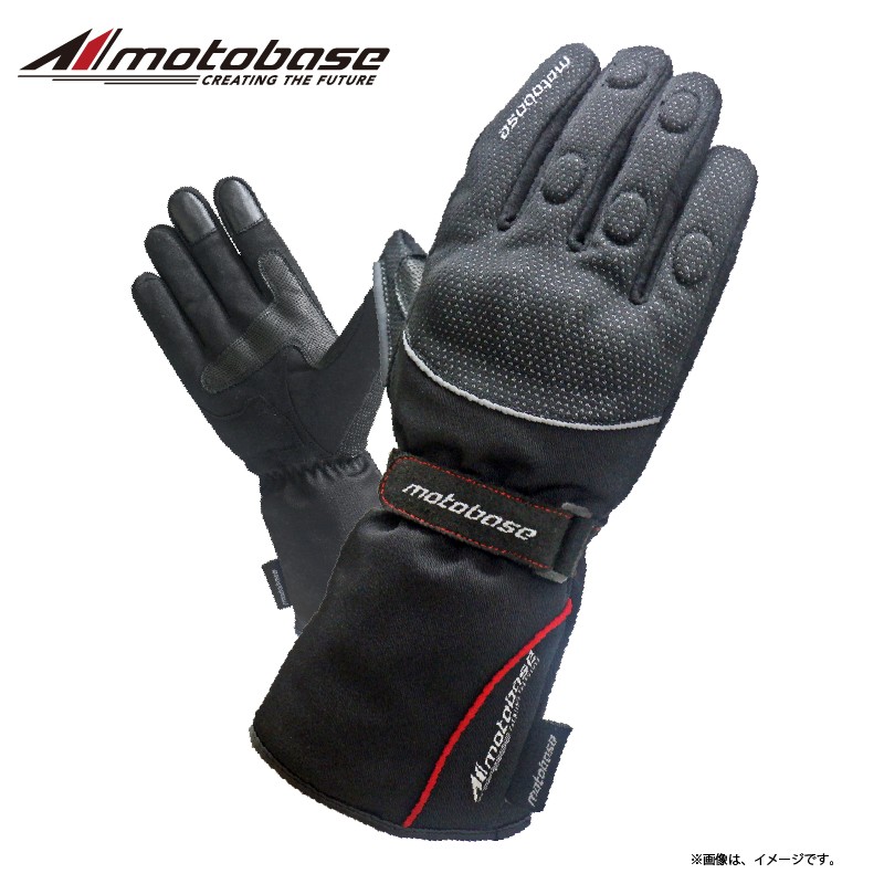 【在庫有】【送料無料】【DST】アウトレット モトベース（MOTO BASE）大人気　秋冬モデル 防寒・防水・スマホ対応 プロテクション ウインターグローブ MBWG-01 | モトベース | 02