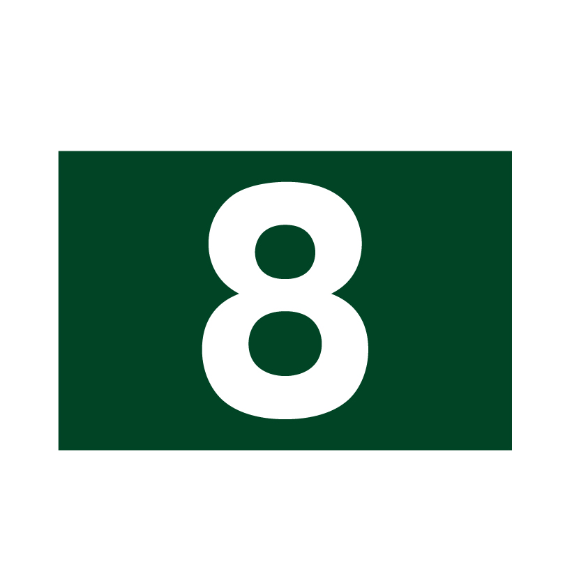 駐車場 アルミ角柱付き番号プレート H165×W250mm 支柱色：ブラック・ブロンズ / 支柱付き駐車場番号 支柱付きプレート 月極駐車場 店舗駐車場 砂利 土 | ブランド登録なし | 02