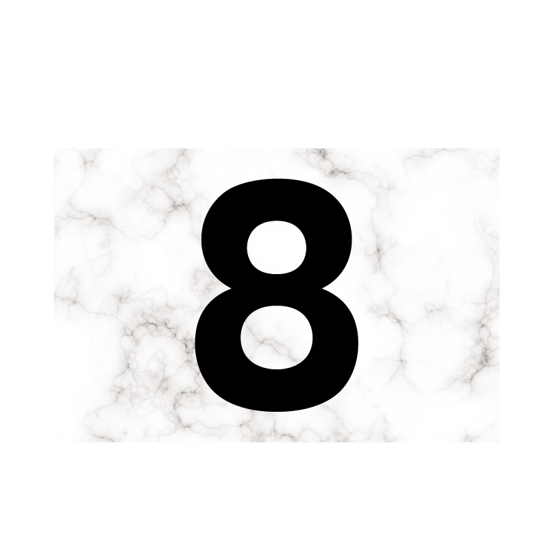 駐車場 アルミ角柱付き番号プレート H165×W250mm 支柱色：ブラック・ブロンズ / 支柱付き駐車場番号 支柱付きプレート 月極駐車場 店舗駐車場 砂利 土 | ブランド登録なし | 03