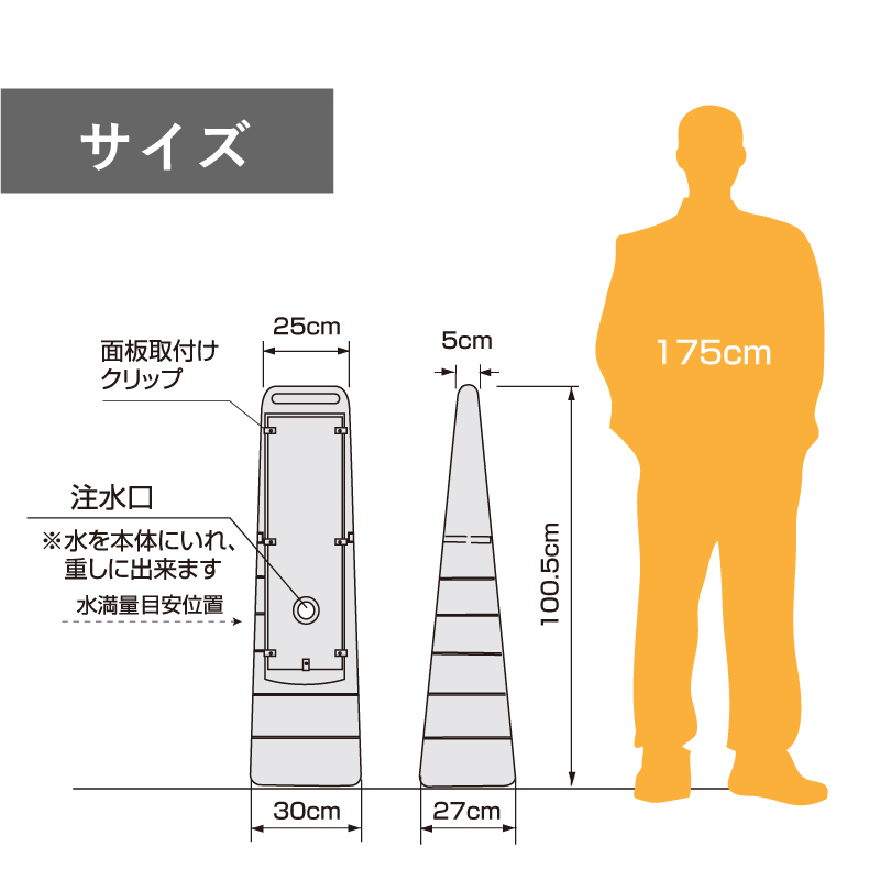 デザイン自由』 『両面』 マルチクリッピングサイン バスのりば看板