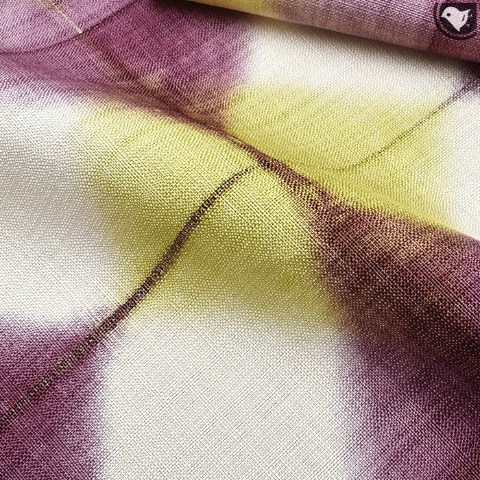 桐生絞り 桐生市 泉織物 謹製 九寸 名古屋帯 日本製【帯専門店おびや