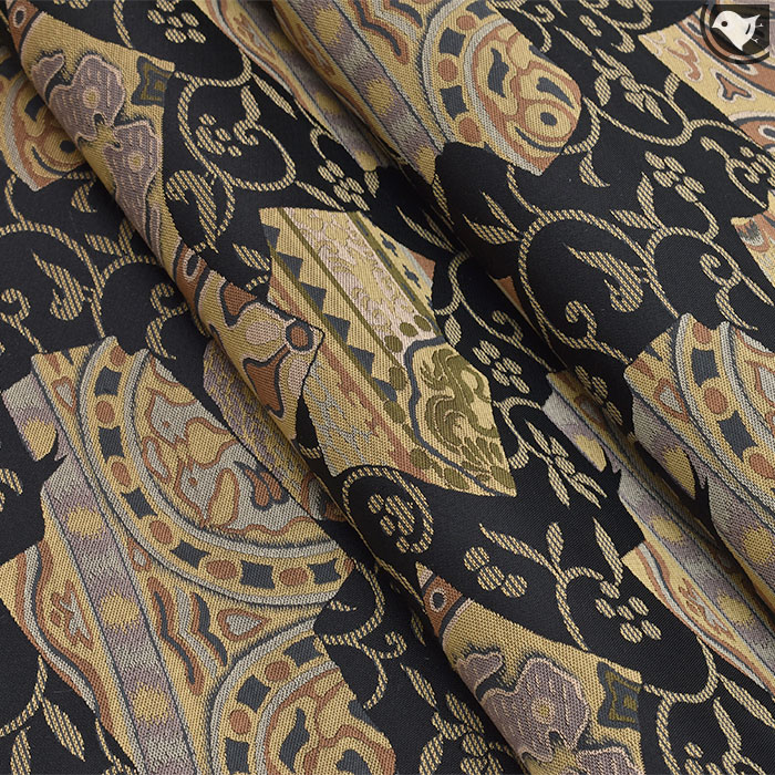 訳あり帯！) 西陣織 創業文化元年 名門 菱屋善兵衛 謹製 インカ瓦文様