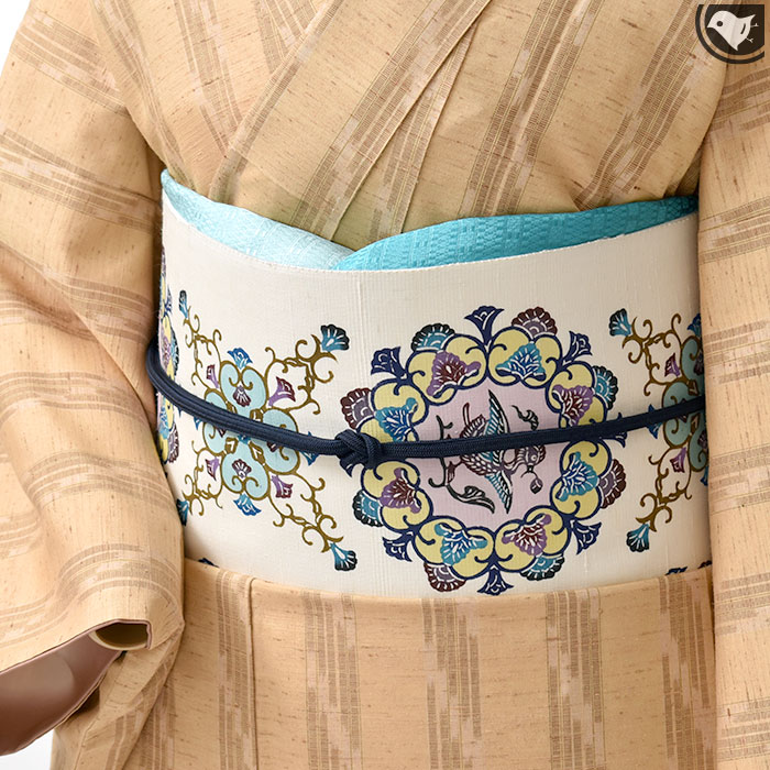 本場 琉球びんがた染 紅型工房 宜保 聡 作 正倉院宝物文様 紅型工房