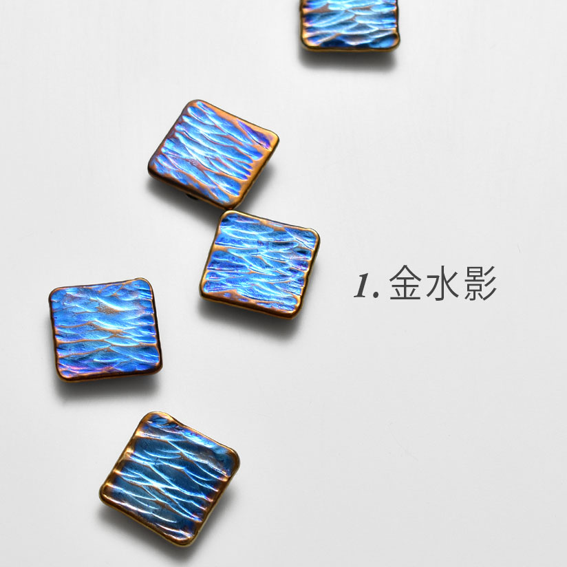 帯留め 水影 チタン