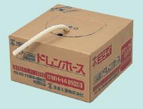 ミライ ドレンホース BWH-14 50m巻き 未来工業/MIRAI】BWH-14H 耐候2層ドレンホース 14-16φ 50m : エアコン