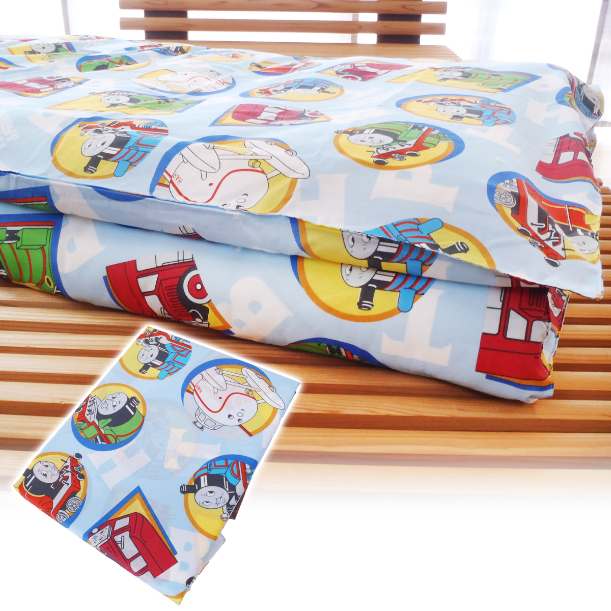 西川（nishikawa） 敷布団カバー シングル きかんしゃ トーマス 洗える