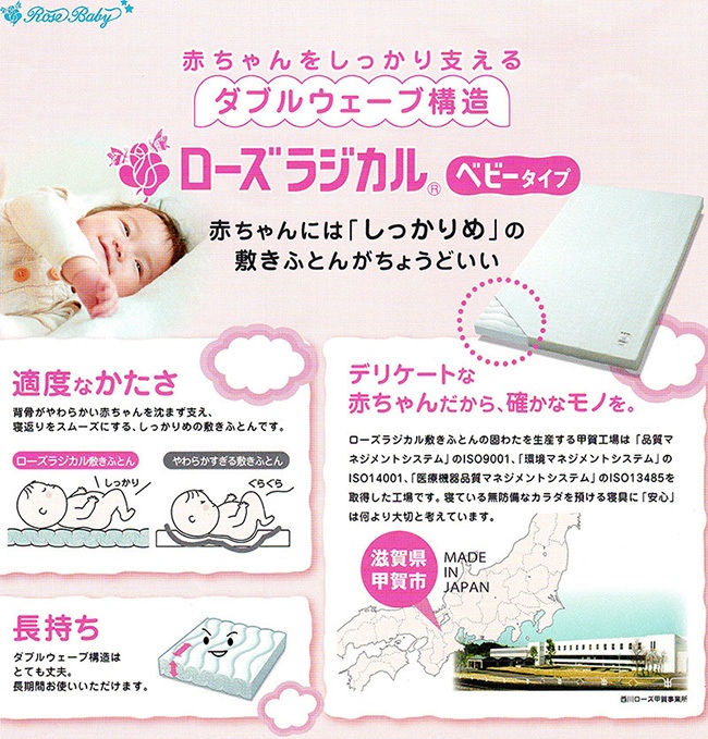 西川（nishikawa） ベビー用 赤ちゃん用 ベビー布団セット日本製 合繊8