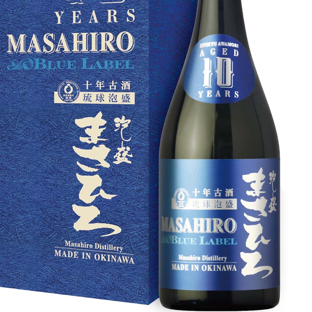 まさひろ酒造 10年古酒まさひろブルーラベル : JTB 世界のおみやげ屋