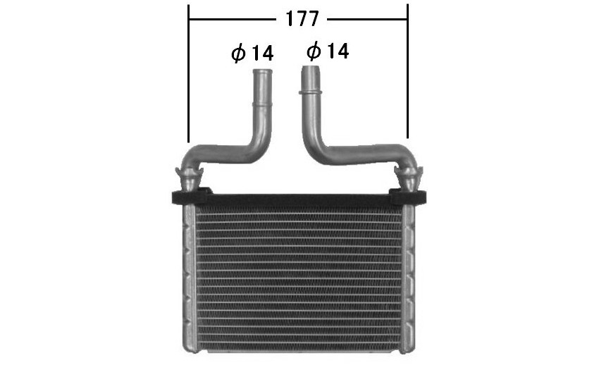 DAIHATSU ムーヴ L150S用ヒーターコア 代表純正品番：87107-97203