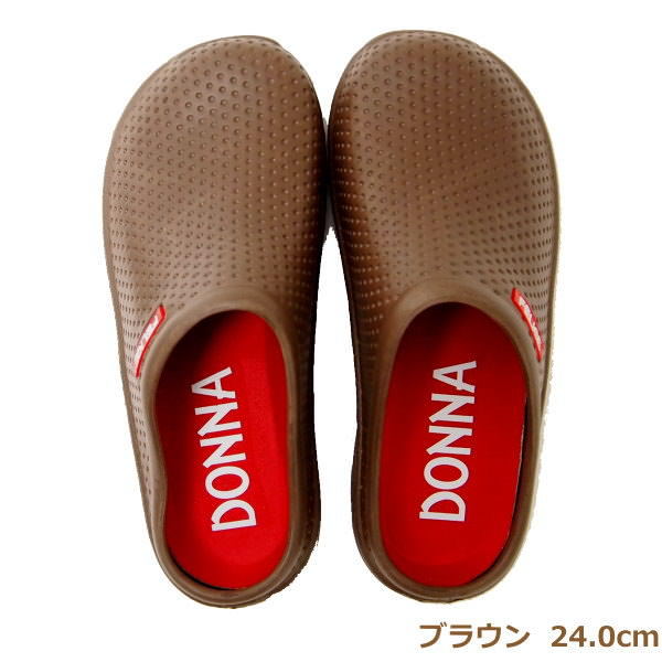 ブラウン 24.0cm ガーデンシューズ ガーデニングシューズ  レディース サンダル メンズ 軽量 ダナスリッポン ウォーキングサンダル 2422 村田屋産業 |  | 07