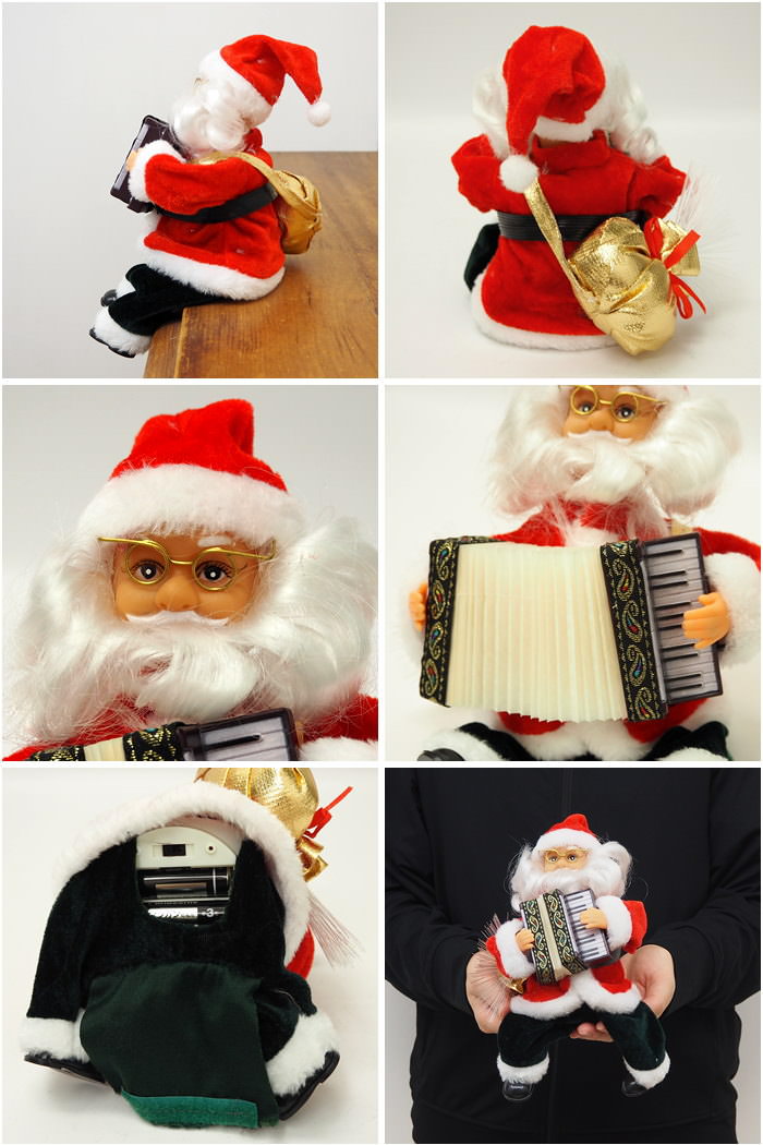 アメリカンヴィンテージ サンタクロース置物 「フィギュア」5体セット アメリカンヴィンテージ サンタクロース置物 「フィギュア」5体セット