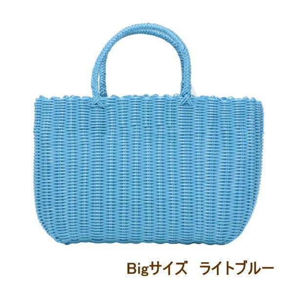 YUKARIさんへ【新品未使用】カゴ風バッグ　ライトブルー s20220202-508021-606.jpg