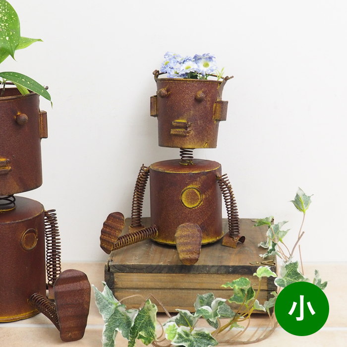 ガーデン オーナメント 置物 プランター おしゃれ 室内 屋外 ポット