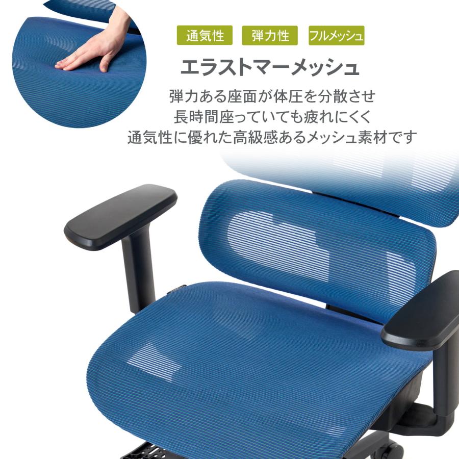 ROOM WORKS ワークチェア フルメッシュ エラストマー オフィスチェア ROOM WORKS ワークチェア フルメッシュ エラストマー オフィスチェア
