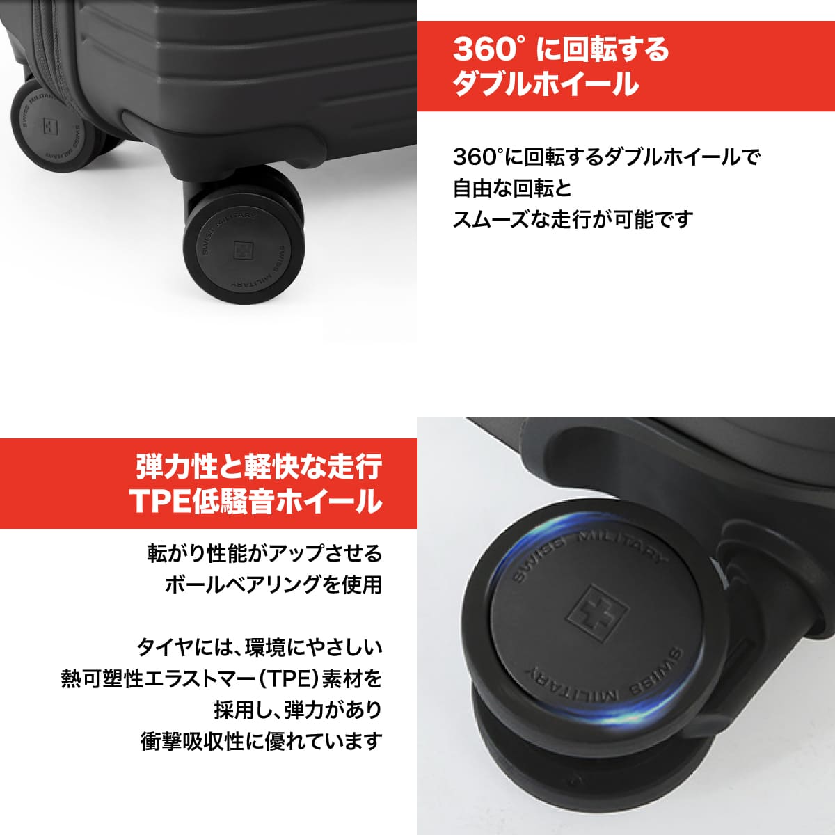 スーツケース Sサイズ 1〜3泊 キャリーケース スイスミリタリー