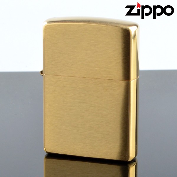 Zippo ジッポライター zp204b スタンダード ブラスサテーナ オイル