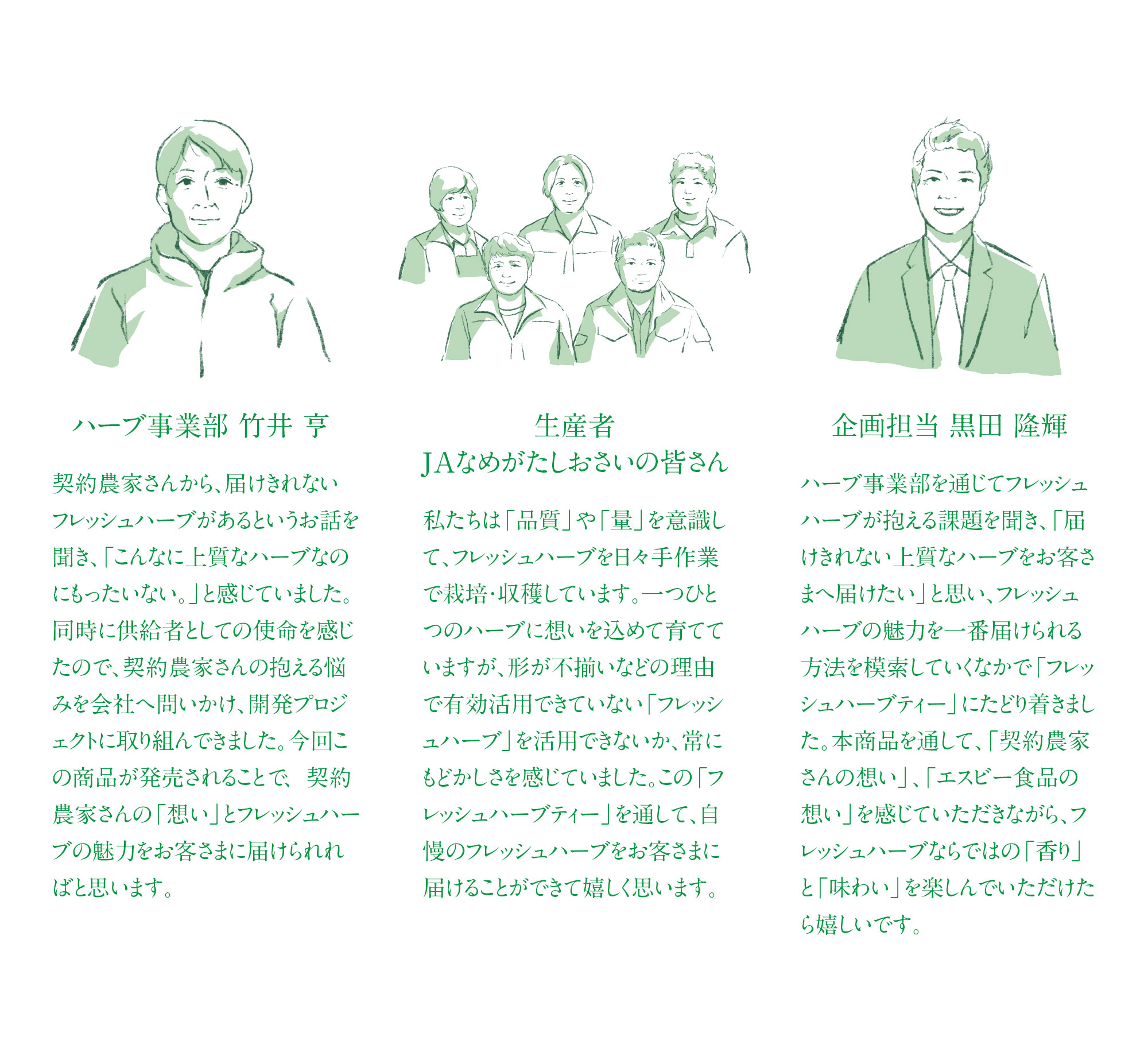 フレッシュハーブティー