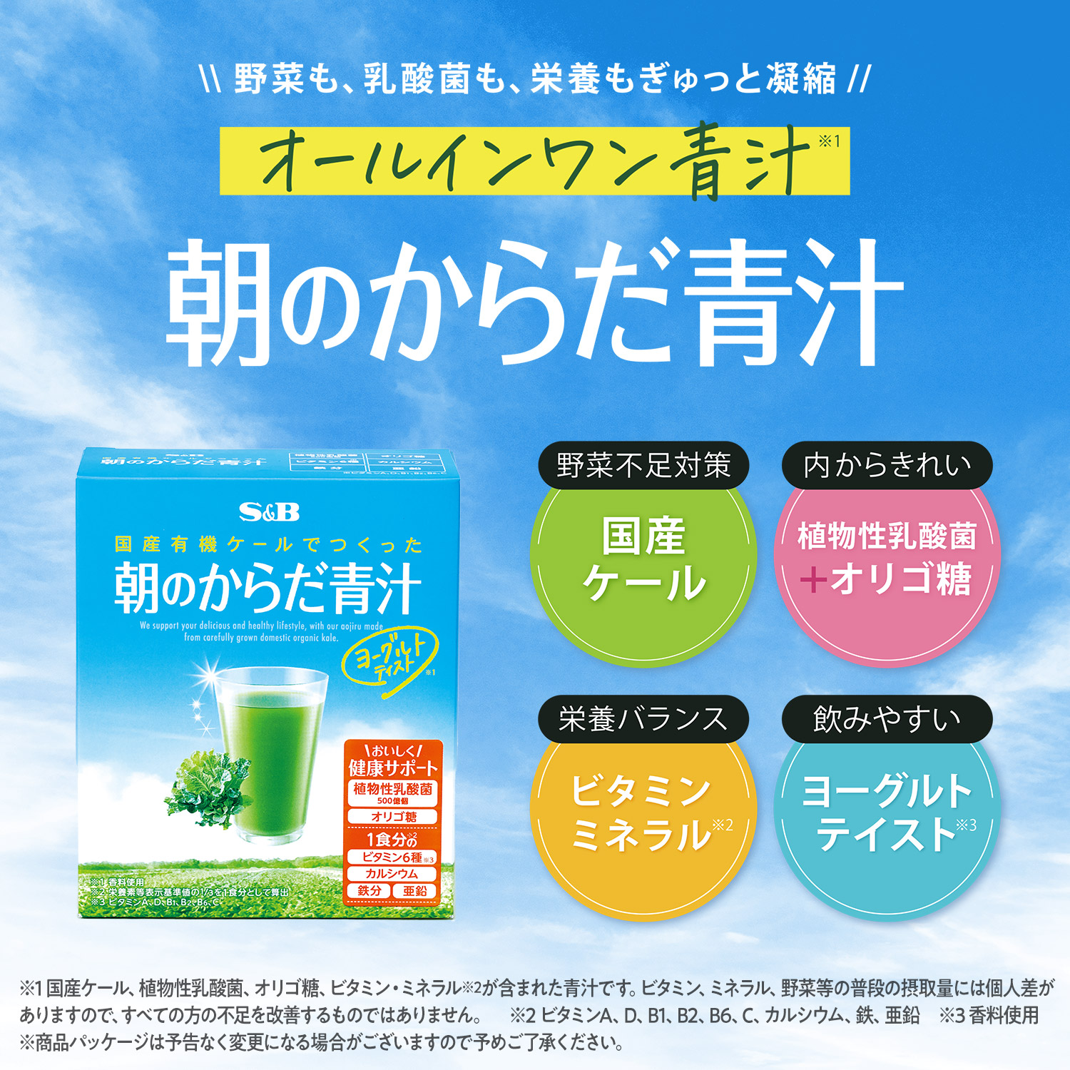 朝のからだ青汁