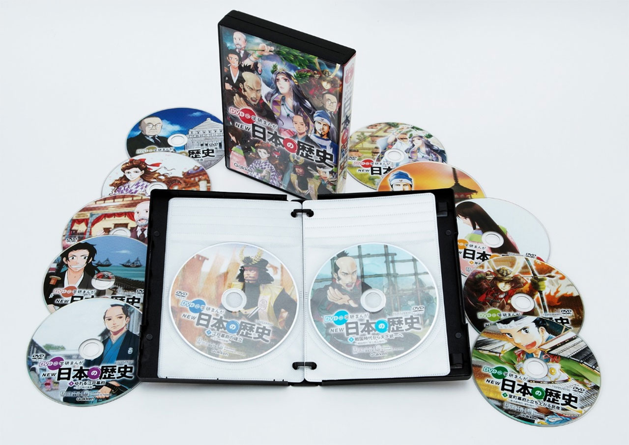 DVD付 学研まんが NEW日本の歴史 4大特典付き全14巻セット ☆美品☆4大特典付き DVD付 学研 まんが 日本の歴史 全14巻セット