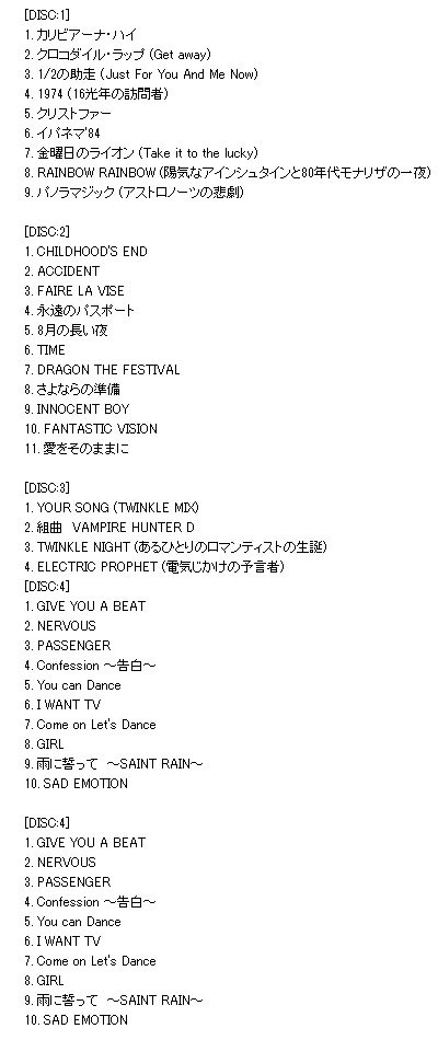 TM NETWORK WORLD HERITAGE 〜Revival and Renewal BOX〜 CD24枚組