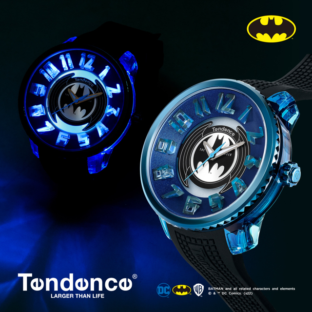 【完動美品】1966年 アメリカ 公式 バットマンクラブ 時計 BATMAN Tendence（テンデンス） バットマン BATMANコラボレーション 300本限定