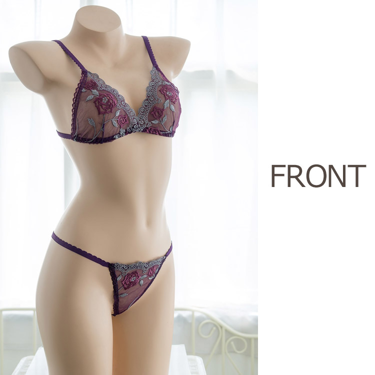 L'année Lingerie 2007 ランジェリー年鑑　下着　モデル LOVELY DOLL（ラブリードール） ノンワイヤー レース ブラ ショーツ