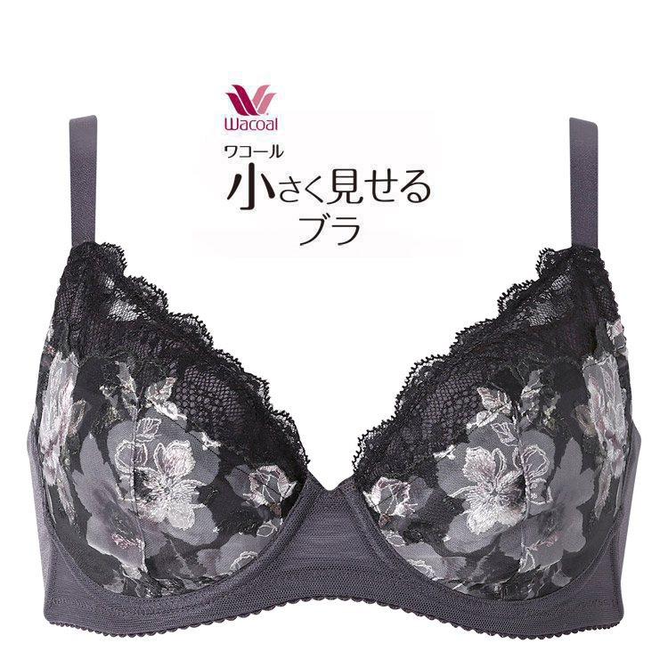 WACOAL（ワコール） 小さく見せるブラ ブラジャー 大きいサイズ DEF