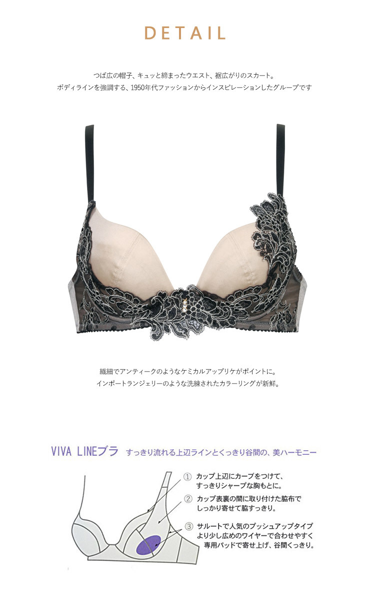 ワコール サルート 57 VIVA LINE ブラジャー BCカップ セール