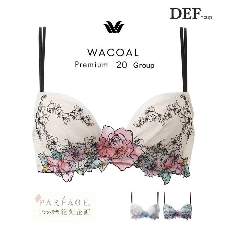 ワコール プレミアム 20シリーズ ブラジャー DEFカップ
