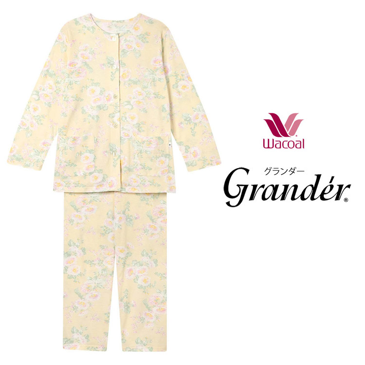 ワコール　grander 長袖パジャマ　MP 新品未使用タグ付き　花柄 楽天市場】25％OFF 15時までの注文で翌日お届け(休業日・エリア外除く