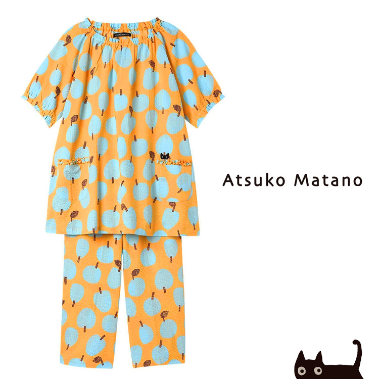 マタノアツコ ワコール ネコ柄 パジャマ　上下セット　猫　キャット　LL 楽天市場】猫（ブランドワコール）（パジャマ｜ナイトウェア