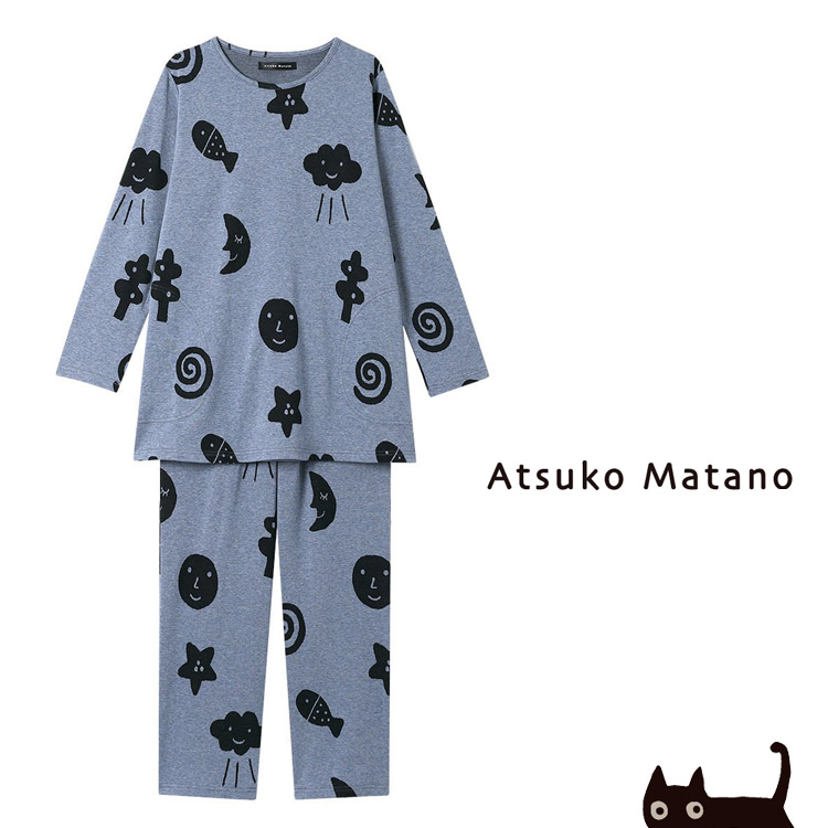 新品タグ付きatsukomatano マタノアツコ　水玉模様パジャマ Mサイズ ATSUKO MATANO by WACOAL マタノアツコ ワコール wacoal