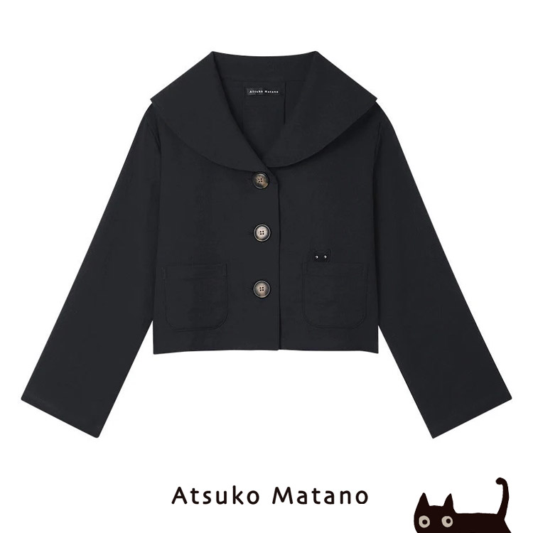 ATSUKO MATANO by WACOAL マタノアツコ トップス 長袖 羽織 綿100％ 二