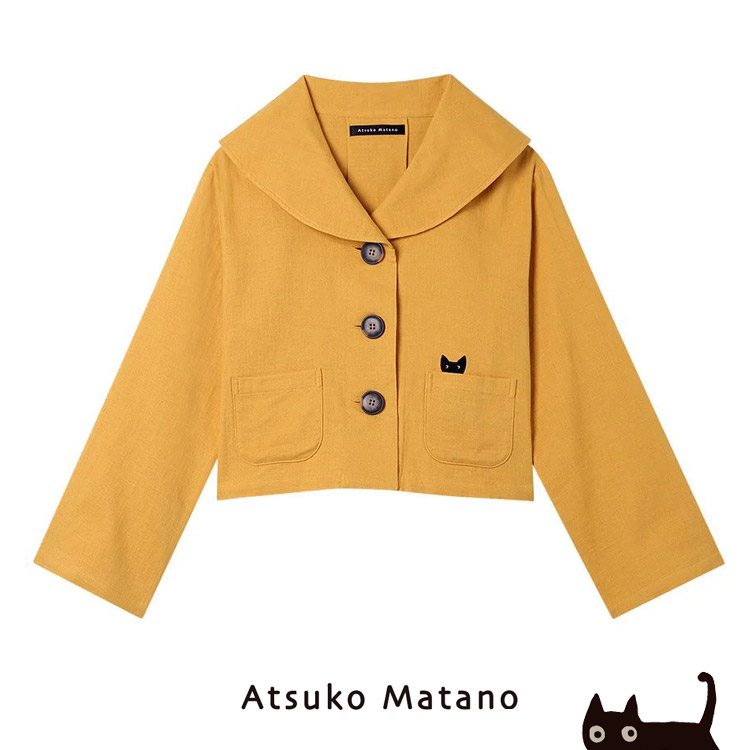 ATSUKO MATANO by WACOAL マタノアツコ トップス 長袖 羽織 綿100％ 二