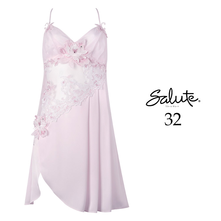 サルート（SALUTE） ワコール 32グループ 32G ランジェリードレス LL