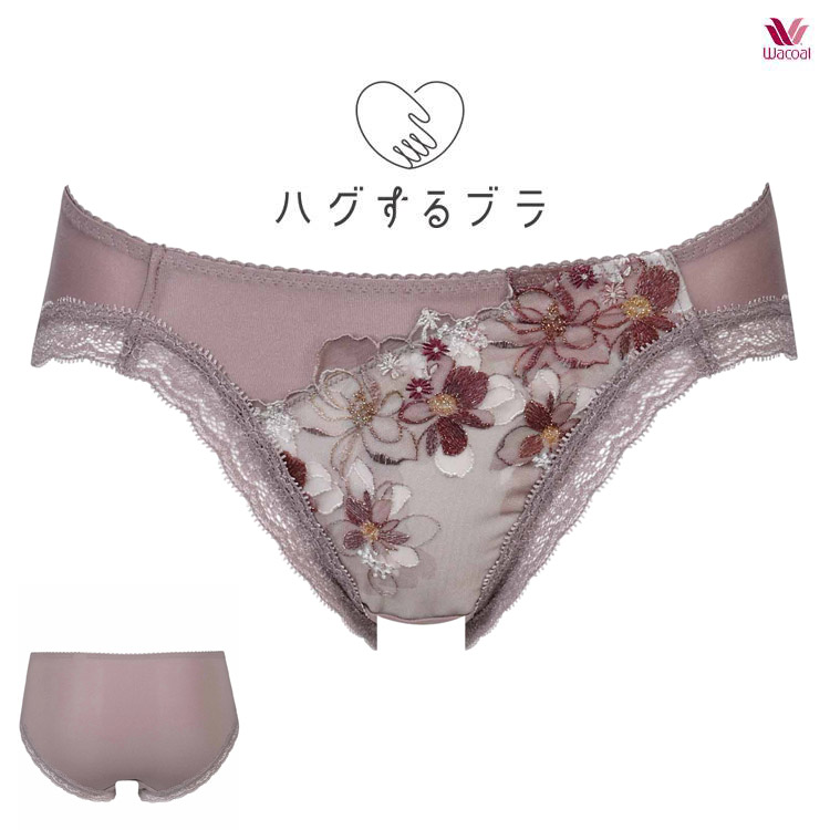 花柄レースブラジャー・ショーツセット 通販【ニッセン】