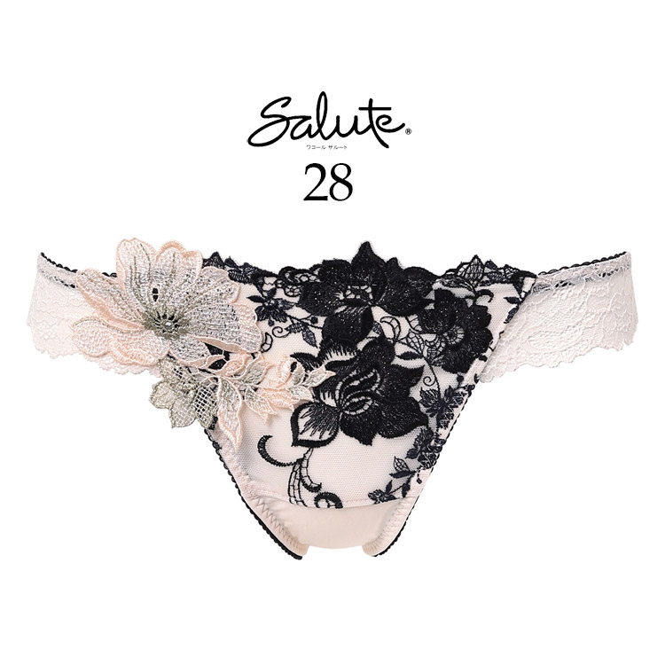 サルート（SALUTE） ワコール 28グループ 28G Tバックショーツ ソング