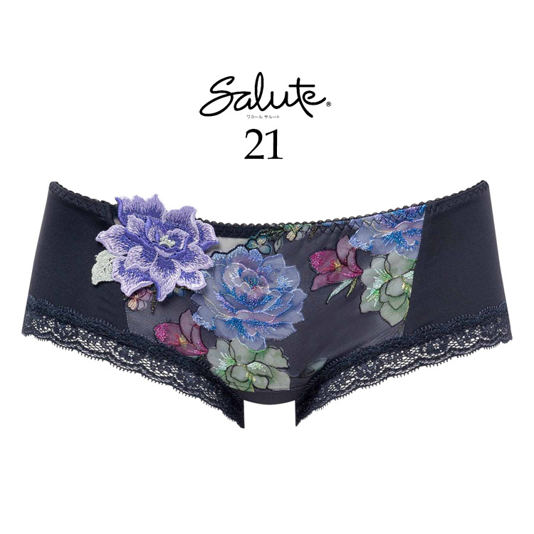 サルート（SALUTE） ワコール 21G ボーイレングスショーツ 単品