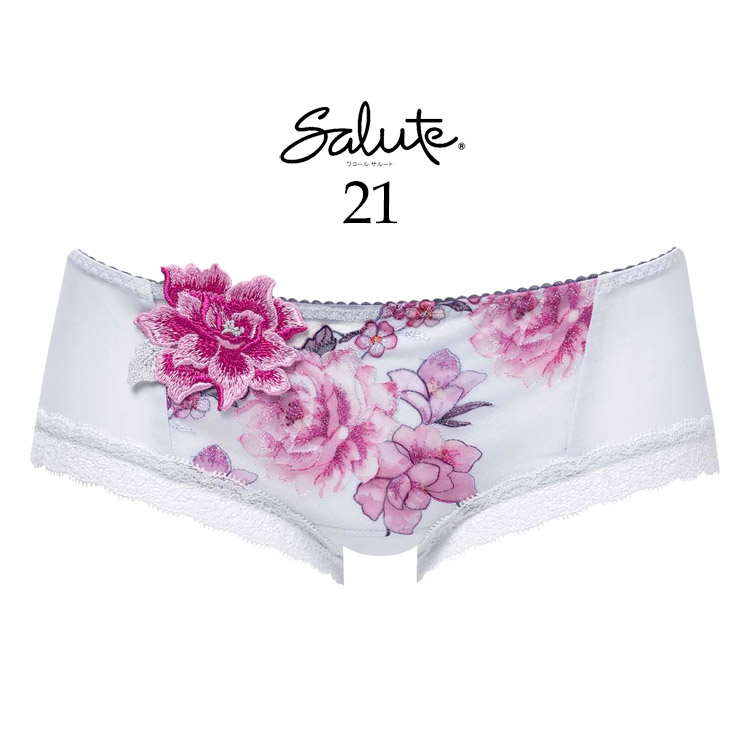 サルート（SALUTE） ワコール 21G ボーイレングスショーツ 単品