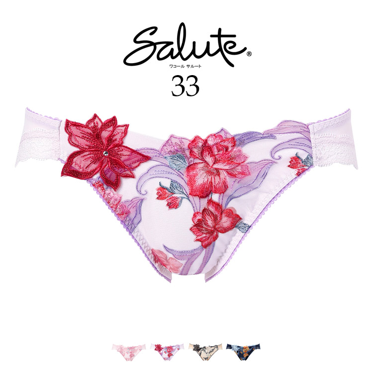 salute❤サルート❤店舗限定❤48G❤迎賓の薔薇❤ノーマルショーツ❤M❤SP Wacoal - サルート 48グループ 迎賓の薔薇 D70&ソングM SP 店舗限定