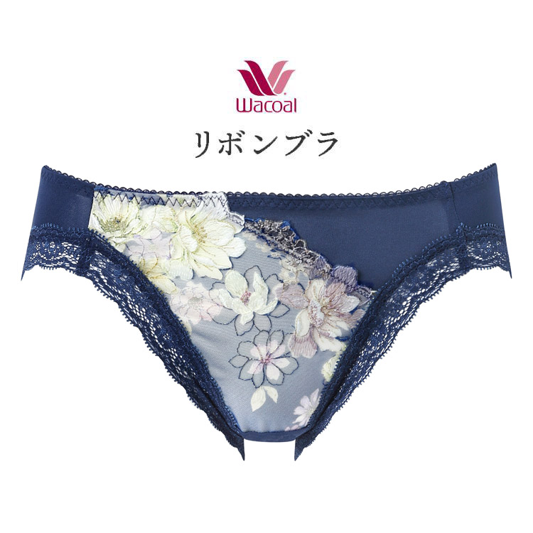 【Wacoal Collection】新作 リボンブラ レースショーツセット WACOAL（ワコール） ショーツ スタンダード リボンブラ ペア 浅め