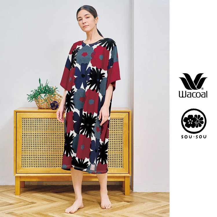 ワコール　ソウソウ　sousou　坂尾織物　ワンピース　パジャマ　未使用品 楽天市場】5%OFF ワコール wacoal SOU・SOU ソウソウ ワンピース