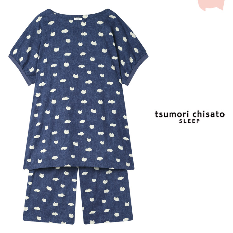 猫パジャマ（tsumori chisato SLEEP）（サイズ（S/M/L）：L）の